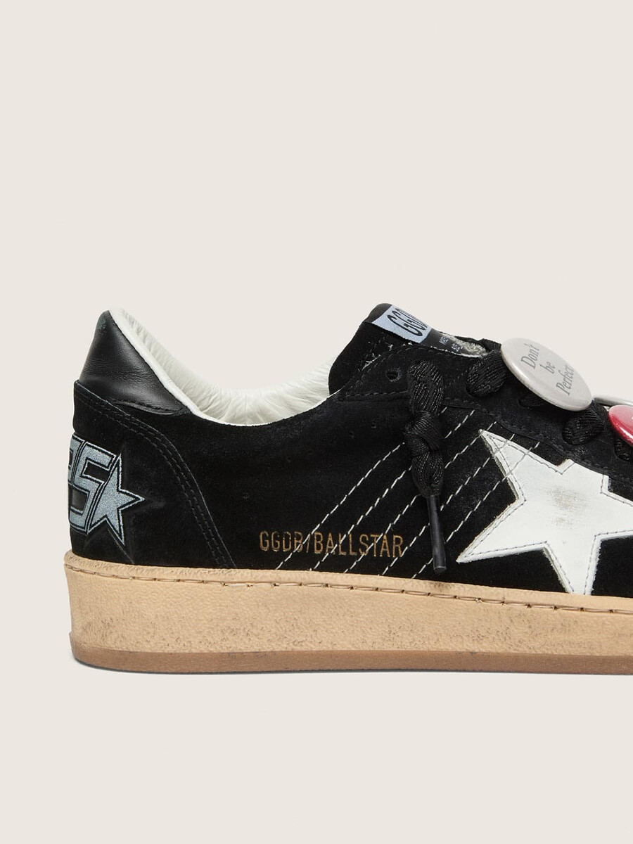 moški ball star ltd iz črnega semiša s skonjami