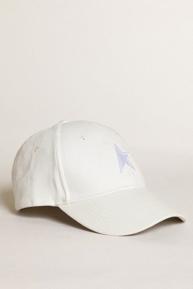 otroška bela baseball kapa z zvezdico