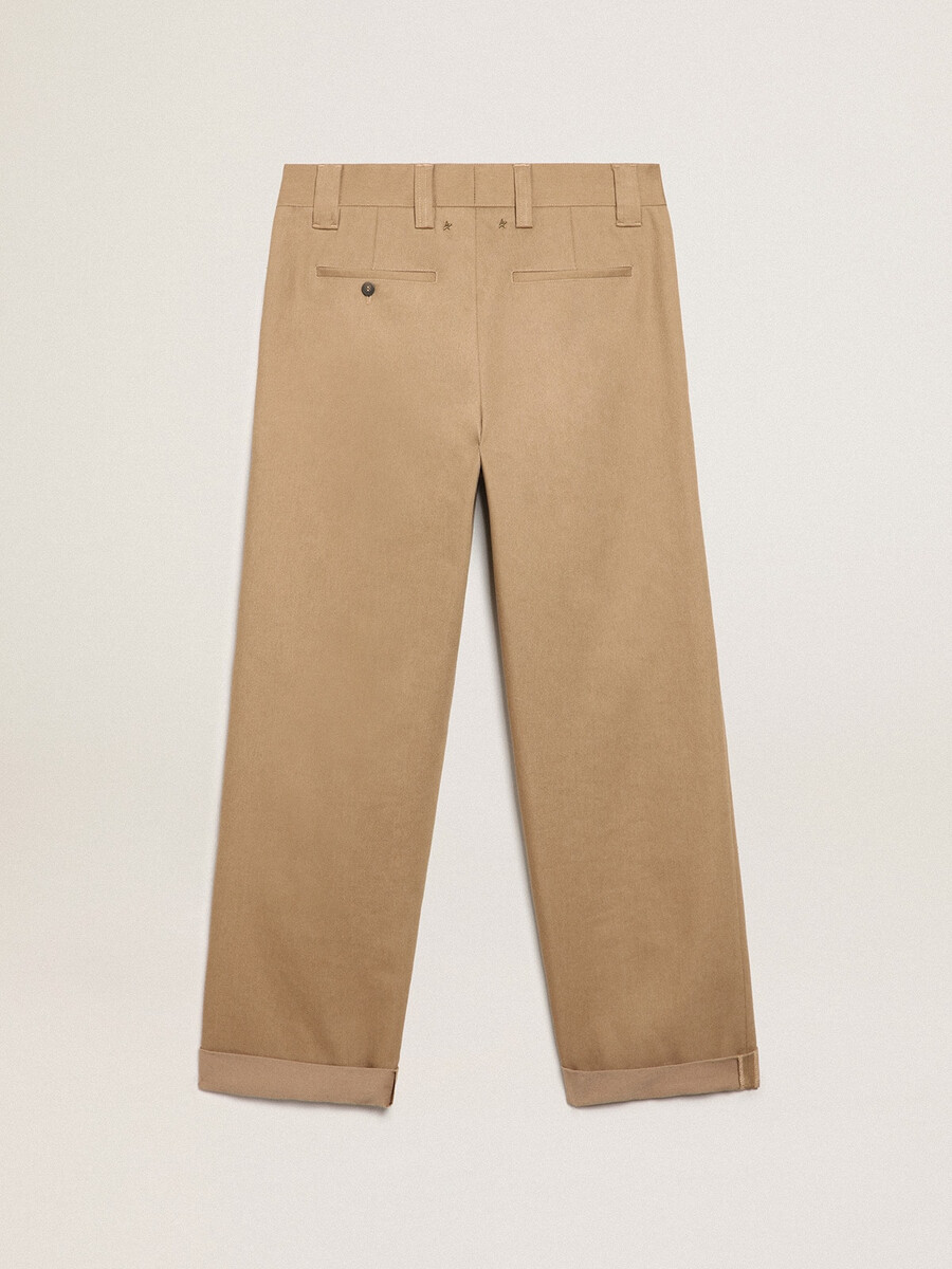 bež kaki chino hlače golden collection