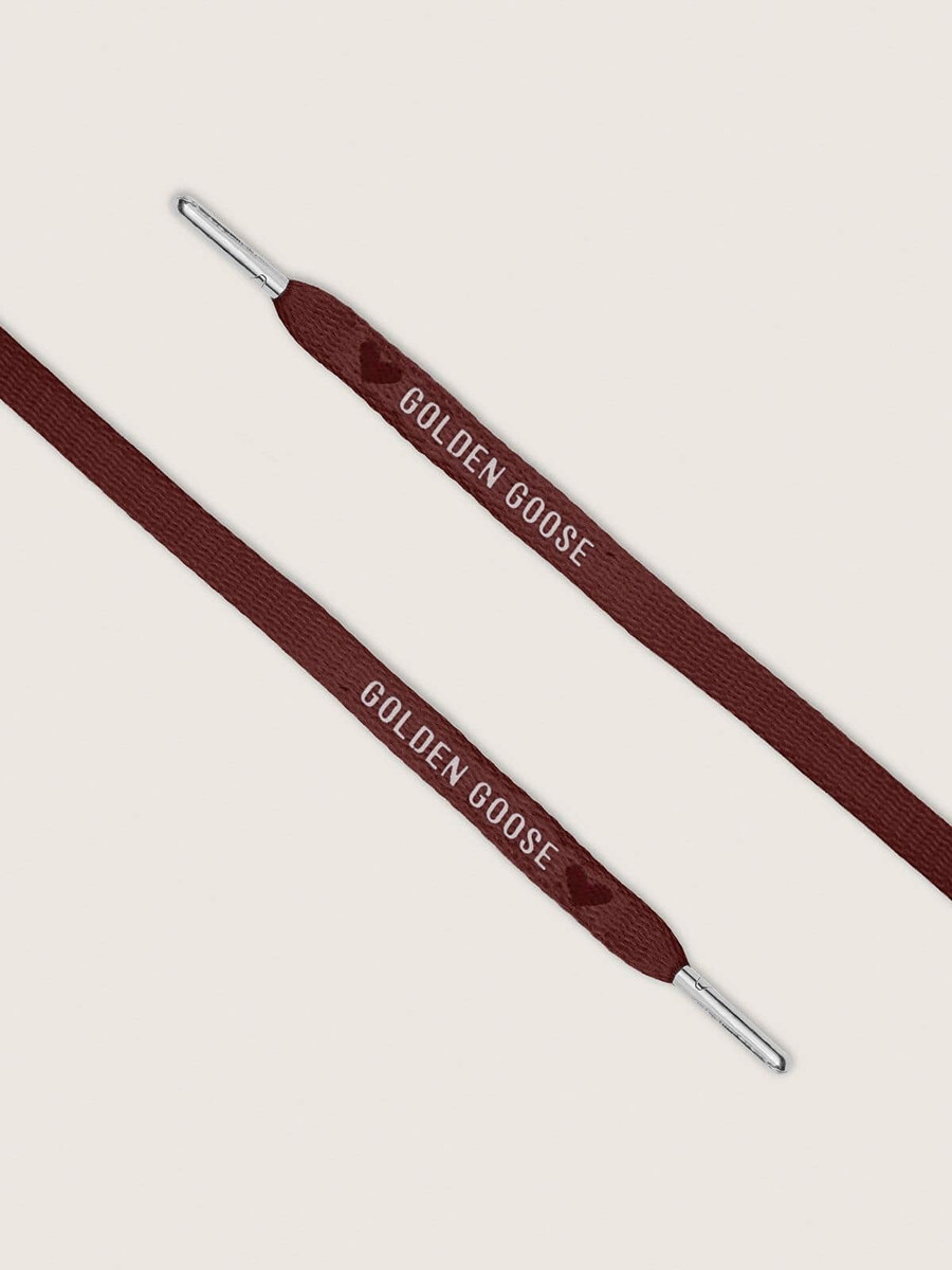 bordo vezalke ltd z vezenimi srčki in kontrastnim logotipom