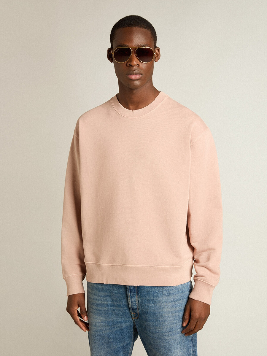 pulover roza pulover z logotipom na hrbtni strani - jersey capsule
