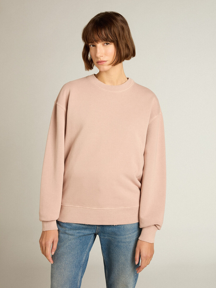 pulover roza pulover z logotipom na hrbtni strani - jersey capsule