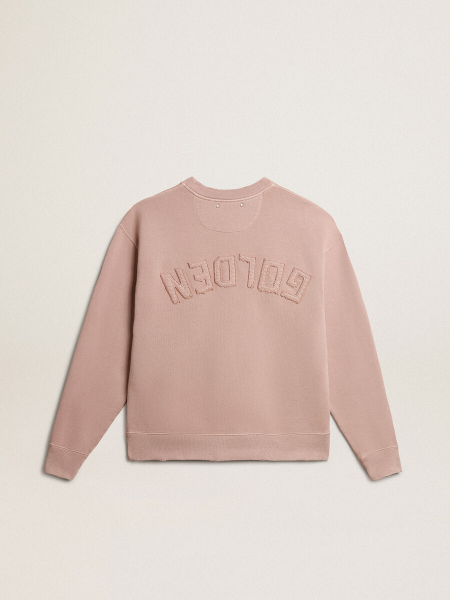 pulover roza pulover z logotipom na hrbtni strani - jersey capsule